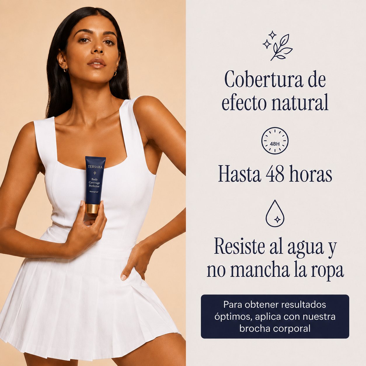 TERSARA Body Coverage Perfector — cobertura de efecto natural